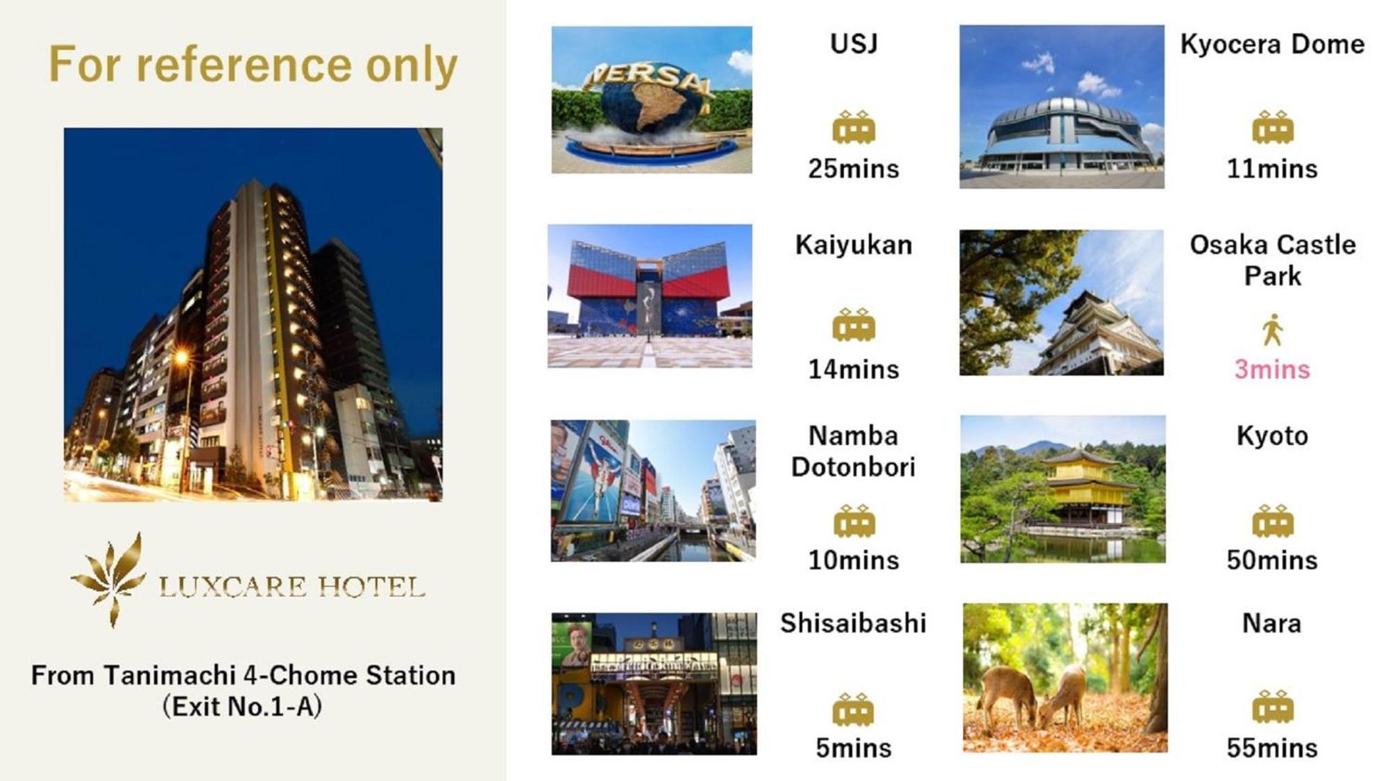 Luxcare Hotel Osaka Zewnętrze zdjęcie